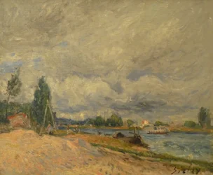 Ufer der Seine oder des Loing